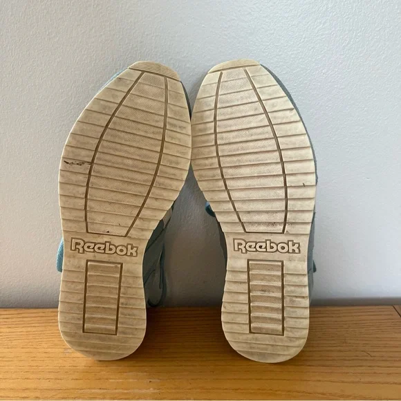 {Reebok} Classics Slate Aqua Harman Ripple Sneakers - Picture 4 of 6